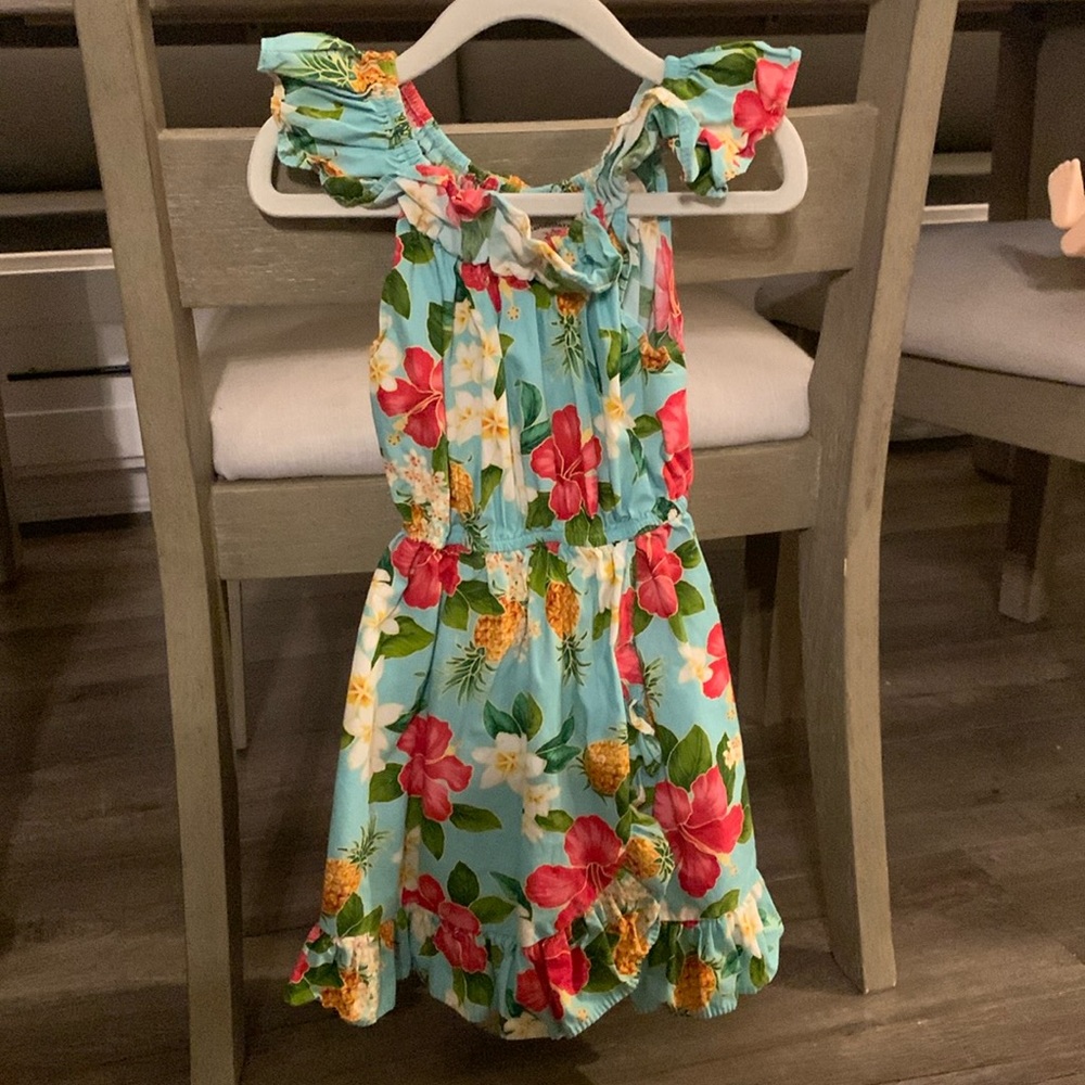 Hawaiian Floral Dress